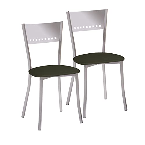 ASTIMESA SCOBGR Zwei Küchenstühle, Metall, Graphit, Sitzhöhe 45 cm ASTIMESA SCOBGR Zwei Küchenstühle, Metall, Graphit, Sitzhöhe 45 cm von ASTIMESA