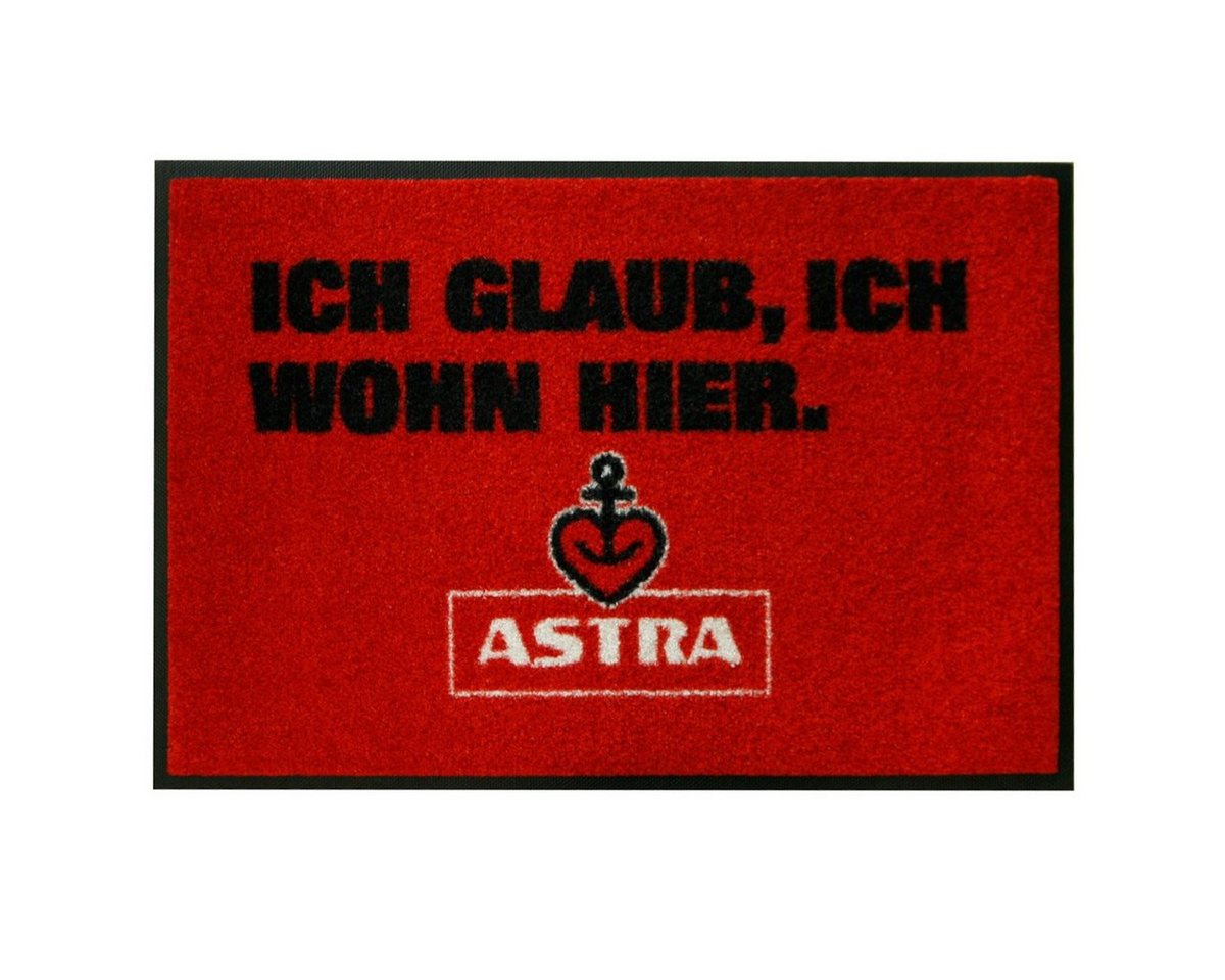 ASTRA Bier Fußmatte Türmatte Spruch von ASTRA Bier