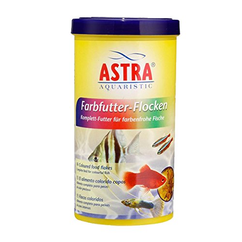 ASTRA Farbfutter Flocken, 1er Pack (1 x 100 ml) von ASTRA
