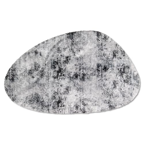Astra Flauschige Sauberlaufmatte weich - Pure & Soft - Allover Grau Kiesel 62x100cm - Waschbarer Küchenteppich innen - Türmatte strapazierfähig - Teppich Astra Flauschige Sauberlaufmatte weich - Pure & Soft - Allover Grau Kiesel 62x100cm - Waschbarer Küchenteppich innen - Türmatte strapazierfähig - Teppich von Astra
