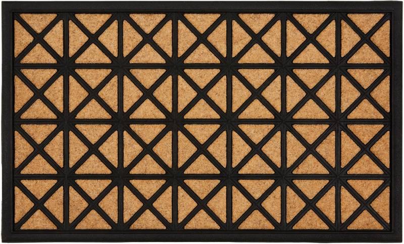 ASTRA Fußmatte Border Graphic, rechteckig, Höhe: 8 mm, Türmatte, Schmutzfangmatte, rutschfest, In und Outdoor von ASTRA