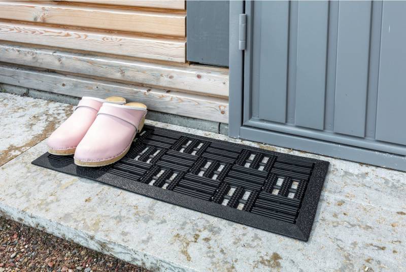 ASTRA Fußmatte Dynamic, rechteckig, Höhe: 14 mm, Schmutzfangmatte, Türmatte, wasserabweisend, In und Outdoor von ASTRA