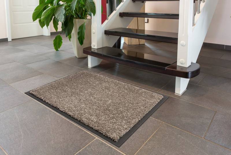 ASTRA Fußmatte Perle, rechteckig, Höhe: 9 mm, Türmatte, Schmutzfangmatte, waschbar, In und Outdoor von ASTRA
