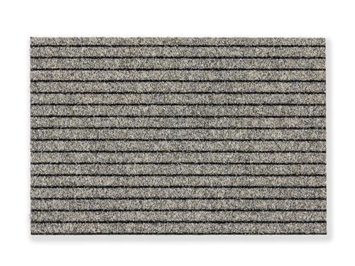 ASTRA Fussmatte aussen & innen - Schmutzfangmatte beige 50x80cm & 0,22cm hoch - Fußmatte für eingelassene Rahmen im Eingang - Türmatte Made in Germany von ASTRA