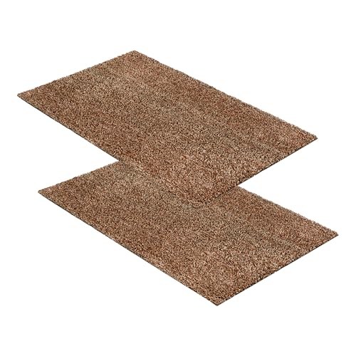 Fussmatte innen rutschfest - nachhaltige Schmutzfangmatte waschbar bei 30°C - Türmatte PVC-FREI - Fußmatte pflegeleicht - 2er Set 40x60 cm braun Fussmatte innen rutschfest - nachhaltige Schmutzfangmatte waschbar bei 30°C - Türmatte PVC-FREI - Fußmatte pflegeleicht - 2er Set 40x60 cm braun von Astra