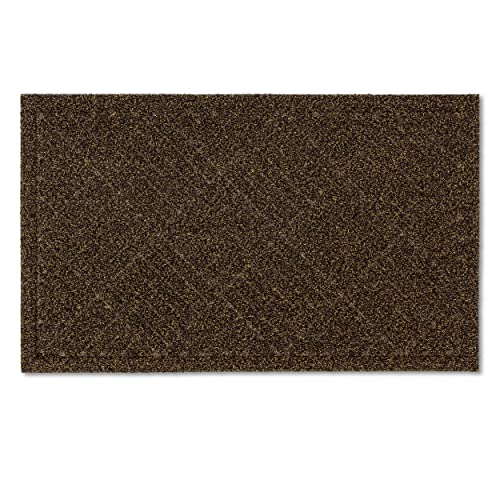 Astra Fußmatte innen & außen 45x75 cm - rutschfeste Schmutzfangmatte Türmatte strapazierfähig - Eingangsmatte mit Bürstenfunktion - Fußabtreter braun von Astra
