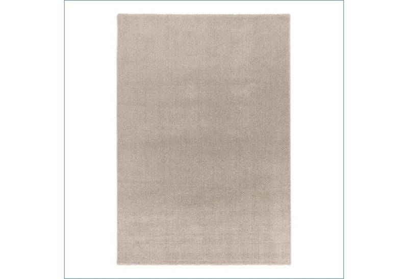 ASTRA Hochflor-Teppich Hochflor Savona einfarbig beige weich Wohnzimmer D180 C006, rechteckig, Höhe: 20 mm von ASTRA