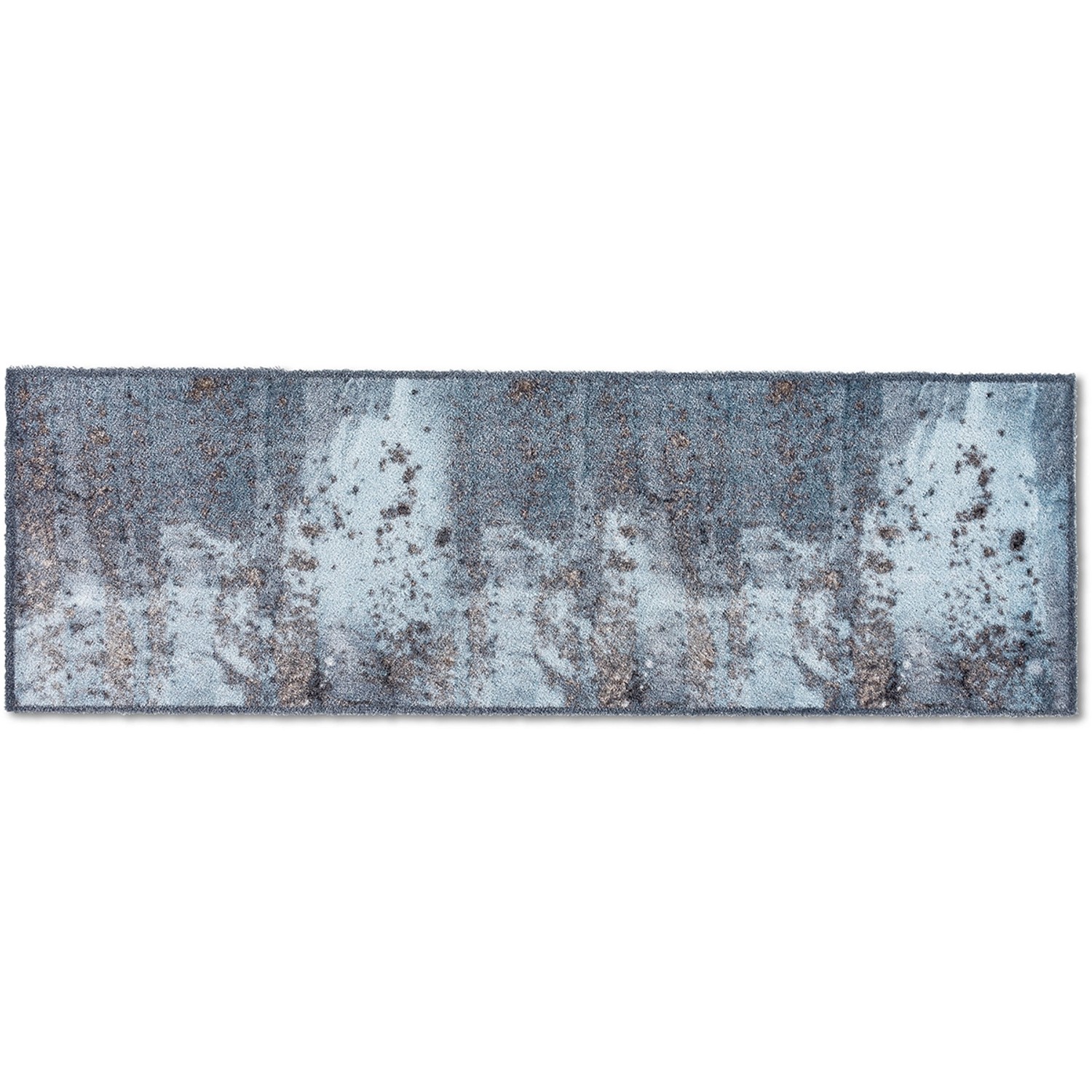 Astra Sauberlaufmatte Pure und Soft 50 cm x 150 cm Beton Hellblau von ASTRA