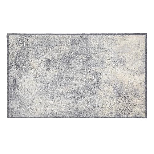 ASTRA Rutschfester Teppich Wohnzimmer - Miabella Fußmatte innen - Küche Läufer Flur Schmutzfangmatte - Sauberlauf waschbar 66x110cm Sweet Home Kranz von ASTRA