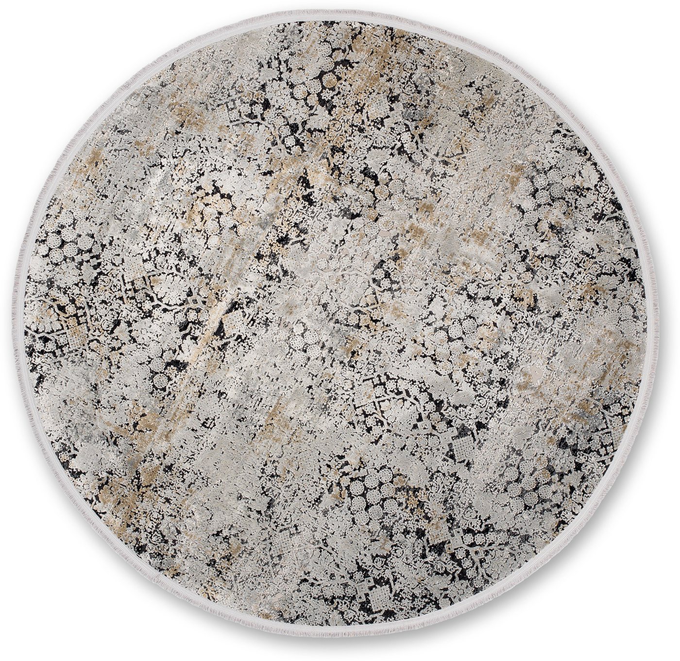 ASTRA Teppich Gravina 231, rund, Höhe: 8 mm, seidiger Schimmer durch Viskose, Hoch Tief Struktur, Wohnzimmer ASTRA Teppich Gravina 231, rund, Höhe: 8 mm, seidiger Schimmer durch Viskose, Hoch Tief Struktur, Wohnzimmer von ASTRA