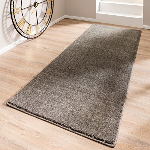 Astra Teppich Wohnzimmer hochwertig - Pflegeleichte Teppiche für Wohnzimmer, Schlafzimmer, Arbeitszimmer - Samoa Uni Grau 160x230 cm Astra Teppich Wohnzimmer hochwertig - Pflegeleichte Teppiche für Wohnzimmer, Schlafzimmer, Arbeitszimmer - Samoa Uni Grau 160x230 cm von Astra