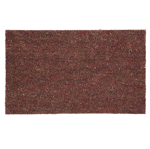 Moderne Fußmatte Haustür - Kokosmatte 45x75cm braun - rutschfeste Schmutzfangmatte robust - Fussmatte innen - Türmatte überdachter Außenbereich Moderne Fußmatte Haustür - Kokosmatte 45x75cm braun - rutschfeste Schmutzfangmatte robust - Fussmatte innen - Türmatte überdachter Außenbereich von Astra
