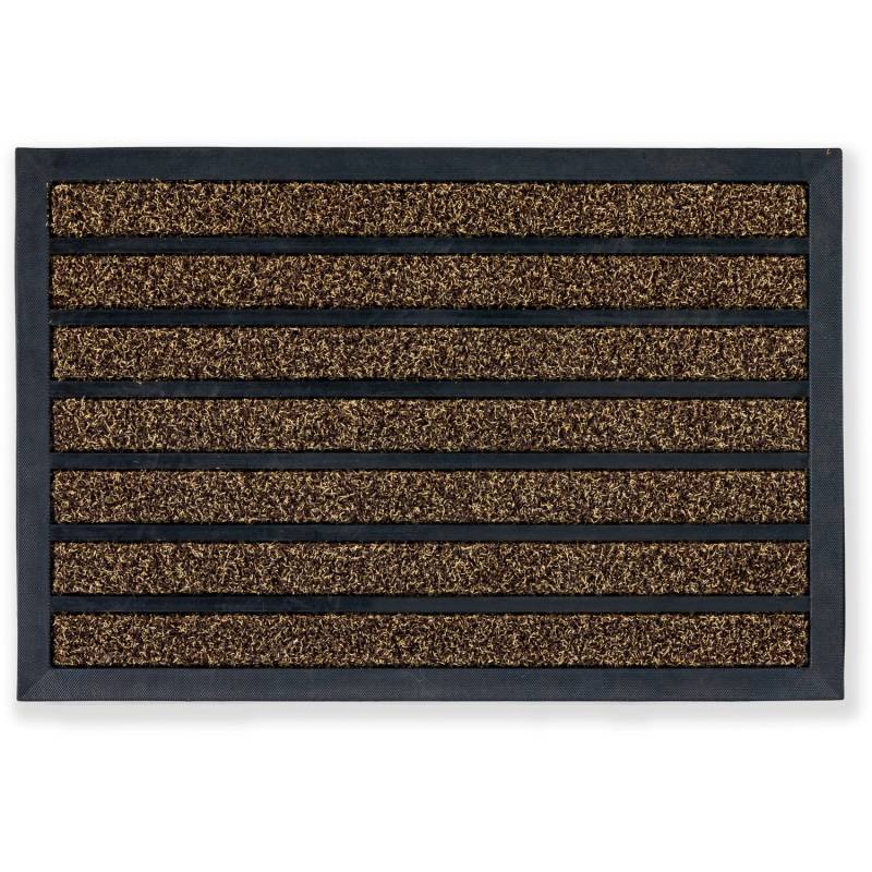 Astra Fußmatte Scraper Line ca. 40 cm x 60 cm Braun von ASTRA