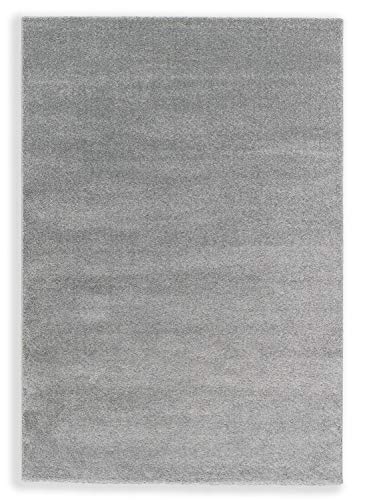 Astra SCHÖNER WOHNEN Teppich Pure ca.80x150cm D.190 C.004 Silber von ASTRA