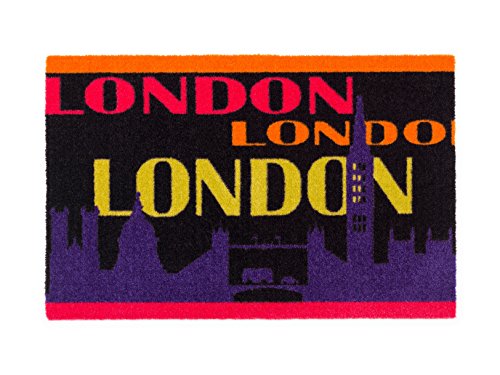 City Design London, 1692040003, Türvorleger / Schmutzfangmatte, für den Innenbereich, 50 x 78 cm, mehrfarbig von ASTRA