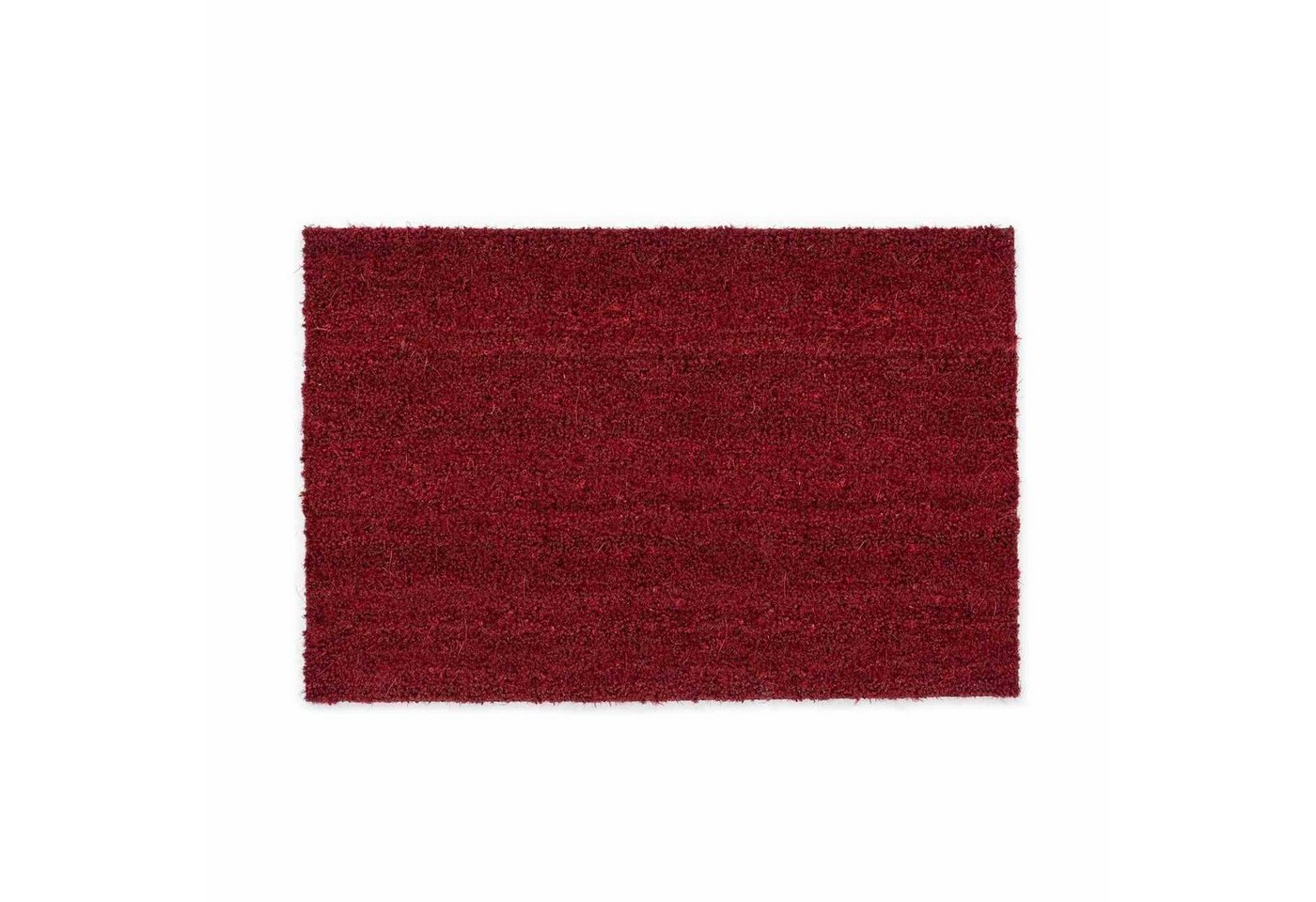 Fußmatte KEIRA langlebige Kokosmatte mit Naturfasern, ASTRA, Rechteckig, Höhe: 16 mm, 40 x 60 cm in Rot von ASTRA