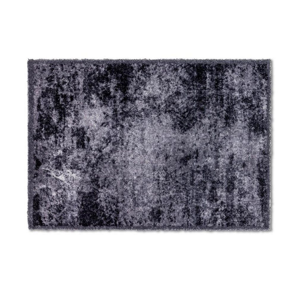 Fußmatte PURE & SOFT Rutschfester Teppich Läufer, ASTRA, Rechteckig, Höhe: 7 mm, 50 x 70 cm in Allover grau von ASTRA