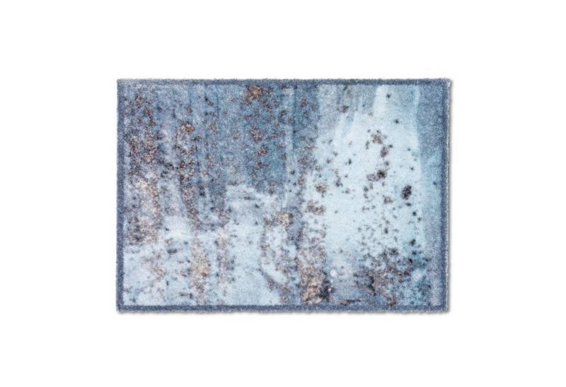 Fußmatte PURE & SOFT Rutschfester Teppich Läufer, ASTRA, Rechteckig, Höhe: 7 mm, 50 x 70 cm in Beton hellblau von ASTRA