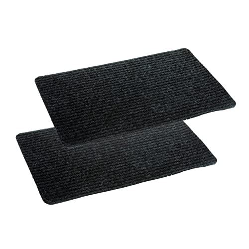 Astra Fußmatte innen anthrazit Schmutzfangmatte rutschfest – Türmatte 40x60 cm 2er Set wasserabweisend – Rib Line Fußabtreter strapazierfähig antistatisch Astra Fußmatte innen anthrazit Schmutzfangmatte rutschfest – Türmatte 40x60 cm 2er Set wasserabweisend – Rib Line Fußabtreter strapazierfähig antistatisch von Astra