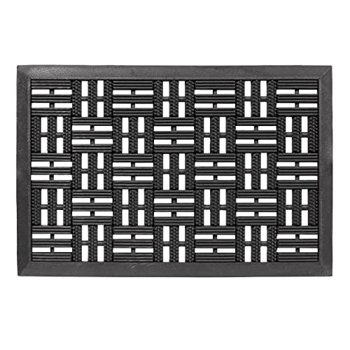 Gummimatte außenbereich Türvorleger 45x75 cm - Dynamic Outdoor Türmatte Gummi Fußmatte außen rutschfest und robust - Fußabtreter aussen - Höhe: 14mm Gummimatte außenbereich Türvorleger 45x75 cm - Dynamic Outdoor Türmatte Gummi Fußmatte außen rutschfest und robust - Fußabtreter aussen - Höhe: 14mm von Astra
