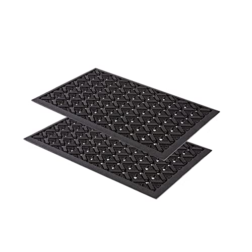 Astra Gummimatte außenbereich Türvorleger 45x75 cm 2er Set - Dynamic Outdoor Türmatte Gummi Fußmatte außen rutschfest und robust - Fußabtreter aussen - Höhe 13mm Astra Gummimatte außenbereich Türvorleger 45x75 cm 2er Set - Dynamic Outdoor Türmatte Gummi Fußmatte außen rutschfest und robust - Fußabtreter aussen - Höhe 13mm von Astra