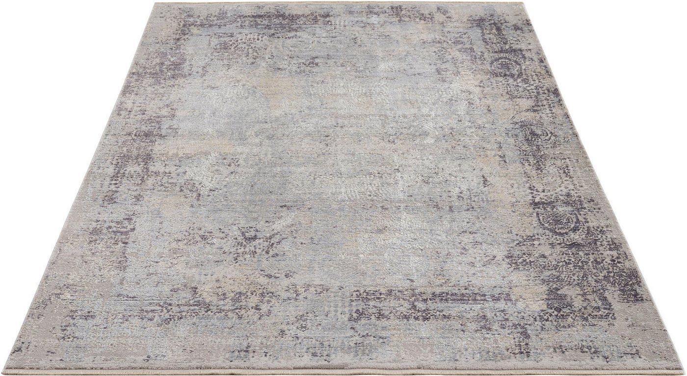 Teppich Mona 214, ASTRA, rechteckig, Höhe: 7 mm, Viskoseteppich mit Glanz, Wohnzimmer von ASTRA