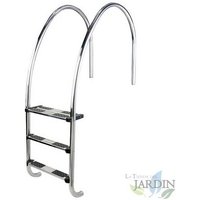 Poolleiter mit Überlauf - 3 Stufen von ASTRALPOOL