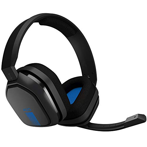 ASTRO Gaming A10 Gaming-Headset mit Kabel, Leicht & Robust, ASTRO Audio, Dolby ATMOS, 3,5mm Anschluss, Xbox Series X|S, Xbox One, PS5, PS4, Nintendo Switch, PC, Mac, Smartphone - Schwarz/Blau von ASTRO Gaming