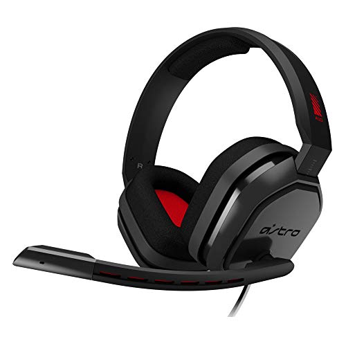 ASTRO Gaming A10 Gaming-Headset mit Kabel, Leicht & Robust, ASTRO Audio, Dolby ATMOS, 3,5mm Anschluss, Xbox Series X|S, Xbox One, PS5, PS4, Nintendo Switch, PC, Mac, Smartphone - Schwarz/Rot von ASTRO Gaming