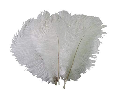 Natürliche Straußenfedern, 15–20 cm, Bastelarbeiten, Dekoration, Federn für Hochzeit, Tafelaufsätze, Heimdekoration, Vasenfüller, Urlaub, Party, Dekoration, 50 Stück Natürliche Straußenfedern, 15–20 cm, Bastelarbeiten, Dekoration, Federn für Hochzeit, Tafelaufsätze, Heimdekoration, Vasenfüller, Urlaub, Party, Dekoration, 50 Stück von ASTRQLE