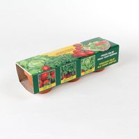 3-Töpfe-Set aus Terrakotta für Sämereien Salate und Tomaten von ASTUCEO