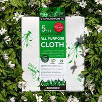 5-Quadrat-Paket biologisch abbaubar aus Holz-Zellulose - 5-Teil-Paket von ASTUCEO