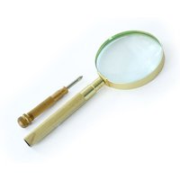 Lupe mit Schraubendreher aus Messing Lupe mit Schraubendreher aus Messing von ASTUCEO