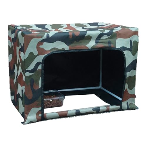 ASTVDFQK Wasserdichtes Haustierhaus, Wildkatzenhaus Im Freien, Katzenhaus for Freigängerkatzen, for Den Innen- Und Außenbereich von ASTVDFQK