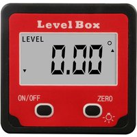 Startseite Shop Digitaler Neigungsmesser 2 Tasten Mini digitaler Neigungsmesser rot von ASUPERMALL
