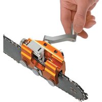 Tragbare Aluminiumlegierung Kettensäge Ketten Kettenschleifwerkzeug Schärfvorrichtung Home Manueller Kettenschärfer von ASUPERMALL