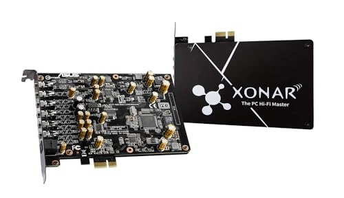 ASUS Xonar AE interne 7.1 Kanal PCI-E – Karten Sons (7.1 Kanal, 32 Bit, 110 Db, 103 Db, 24 Bit/192 kHz von ASUS