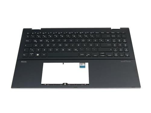 ASUS 13NB0W30P04X11 Original Tastatur inkl. Topcase DE (deutsch) schwarz/schwarz mit Backlight für UP6502ZD von ASUS