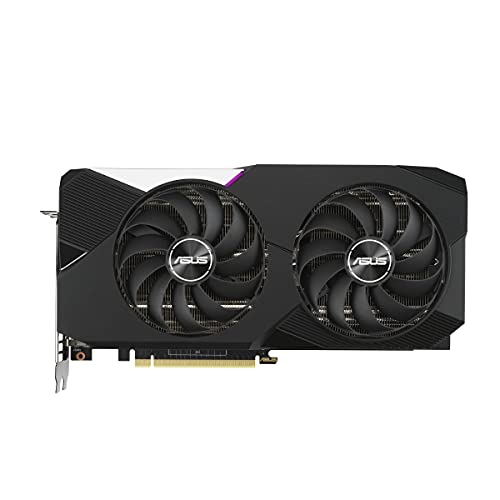 ASUS Dual Nvidia GeForce RTX 3070 V2 8GB OC Edition Gaming Grafikkarte (Lite Hash Rate (LHR), GDDR6 Speicher, PCIe 4.0, 2x HDMI 2.1, 3x DisplayPort 1.4a, DUAL-RTX3070-O8G-V2) von ASUS