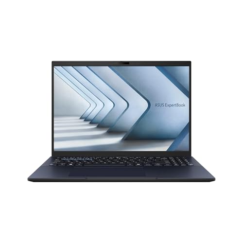 ASUS ExpertBook B5 | Star Black | 16" WUXGA | Core Ultra 7 155U | RAM: 64GB (DDR5) | SSD: 8TB | Smart Card | beleuchtete Tastatur | Windows 11 Pro | Office 2024 Pro #mit Notebooktasche von ASUS