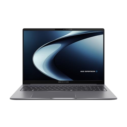 ASUS ExpertBook P3 | Misty Grey | 16" WUXGA | Core i7 13620H | RAM: 32GB (DDR5) | SSD: 500GB | Aluminium Gehäuse | beleuchtete Tastatur | Windows 11 Pro | Notebooktasche von ASUS