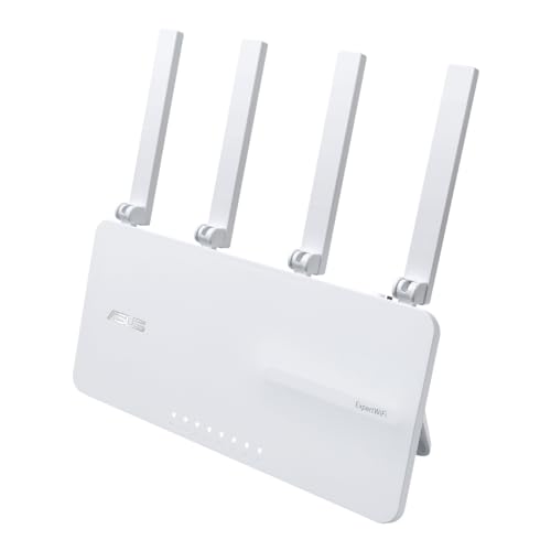 ASUS ExpertWiFi EBR63 AX3000 Dual-Band WiFi 6 All-in-One Access Point mit Router, Switch und Sicherheits-Gateway von ASUS