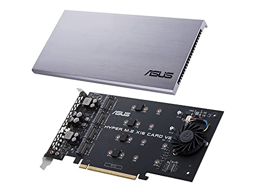Asus Hyper M.2 X16 Card V2, One Size Asus Hyper M.2 X16 Card V2, One Size von ASUS