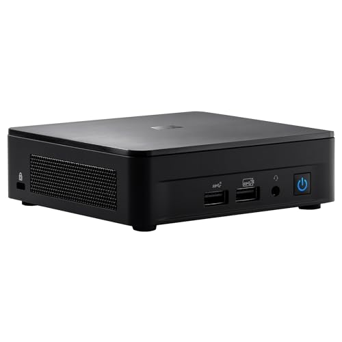 ASUS NUC 12 Pro Slim Kit RNUC12WSKV500002I (Intel vPro Enterprise, Intel Core i5-1250P Prozessor, Intel Iris XE Grafik, Intel WiFi 6E, ohne Betriebssystem mit EU-Netzkabel) von ASUS