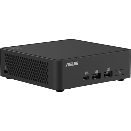 ASUS NUC 15 Pro Slim Kit RNUC15CRKI300002 (Intel Core i3 Prozessor, Arc Grafik, WiFi 7, Bluetooth 5.4, ohne Betriebssystem, mit EU-Netzkabel) von ASUS
