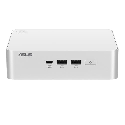 ASUS NUC 15 Pro Plus Kit RNUC15CRSU700002 (Intel Core Ultra 7 255H Prozessor, Intel Arc Grafik, WiFi 7, Bluetooth 5.4, ohne Betriebssystem, mit EU-Netzteil, weiß) von ASUS