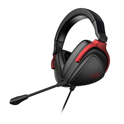 ASUS ROG Delta S Core Gaming Headset (3.5 mm-Anschluss, abnehmbares Mikrofon, kompatibel mit PCs, Mac, Playstation, Nintendo Switch, Xbox) von ASUS