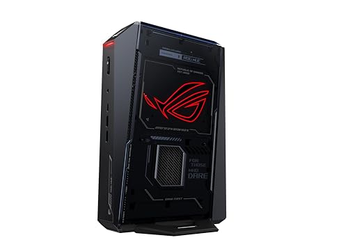 ASUS ROG NUC 15 Tall Mini PC RNUC15JNK9X28AA2 (Intel Core Ultra 9 275HX Prozessor, NVIDIA GeForce RTX 5080, 2TB Speicher, 16x2 GB RAM, Intel WiFi 7, Windows 11 Home, mit EU-Netzkabel) von ASUS