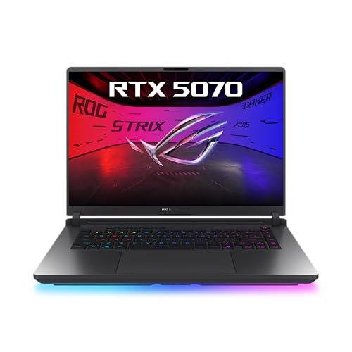 ASUS ROG Strix G16 G615LP Laptop | 16" 2,5K 240Hz/3ms 16:9 IPS Display | Intel Core Ultra 9 275HX | 32GB RAM | 1TB SSD | NVIDIA RTX 5070 | Win11 Home | QWERTZ | Eclipse Gray | 3Monate GamePass von ASUS