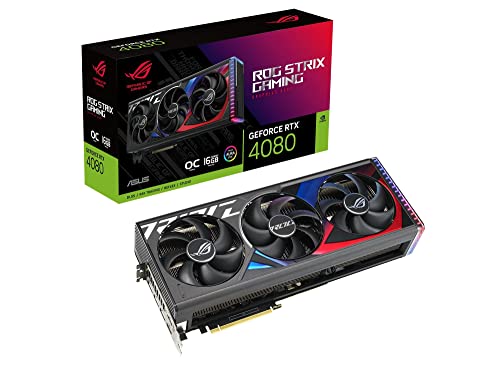 ASUS ROG Strix GeForce RTX 3080 OC Edition 12GB Gaming Grafikkarte (LHR (Lite Hash Rate), Nvidia Ampere, PCIe 4.0, DLSS, Raytracing, GDDR6X Speicher, 2x HDMI 2.1, ROG-STRIX-RTX3080-O12G-GAMING) von ASUS